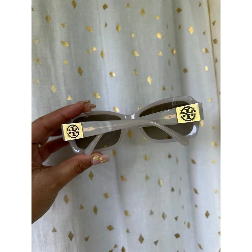 Authentic Tory Burch TY9028 Sunglasses Soft Sleeve Faux Leather Suede Lined Case